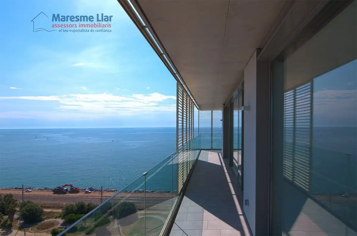 Terraza de Piso en venta en Mataró con Calefacción, Parquet y Terraza