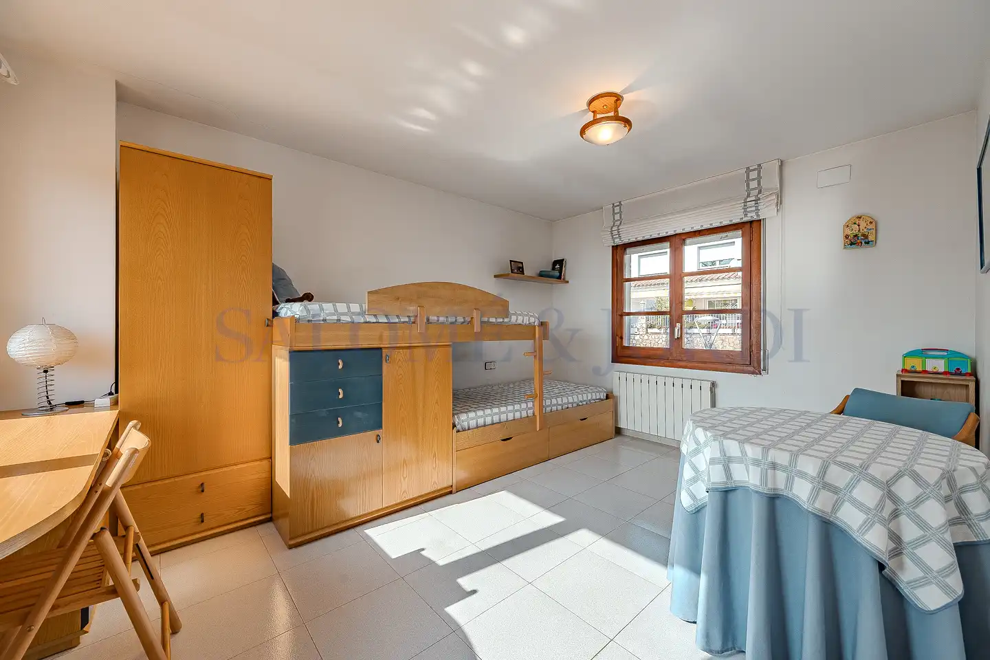 Schlafzimmer von Einfamilien-Reihenhaus zum Verkauf in Sant Andreu de Llavaneres mit Heizung, Privatgarten und Parkett