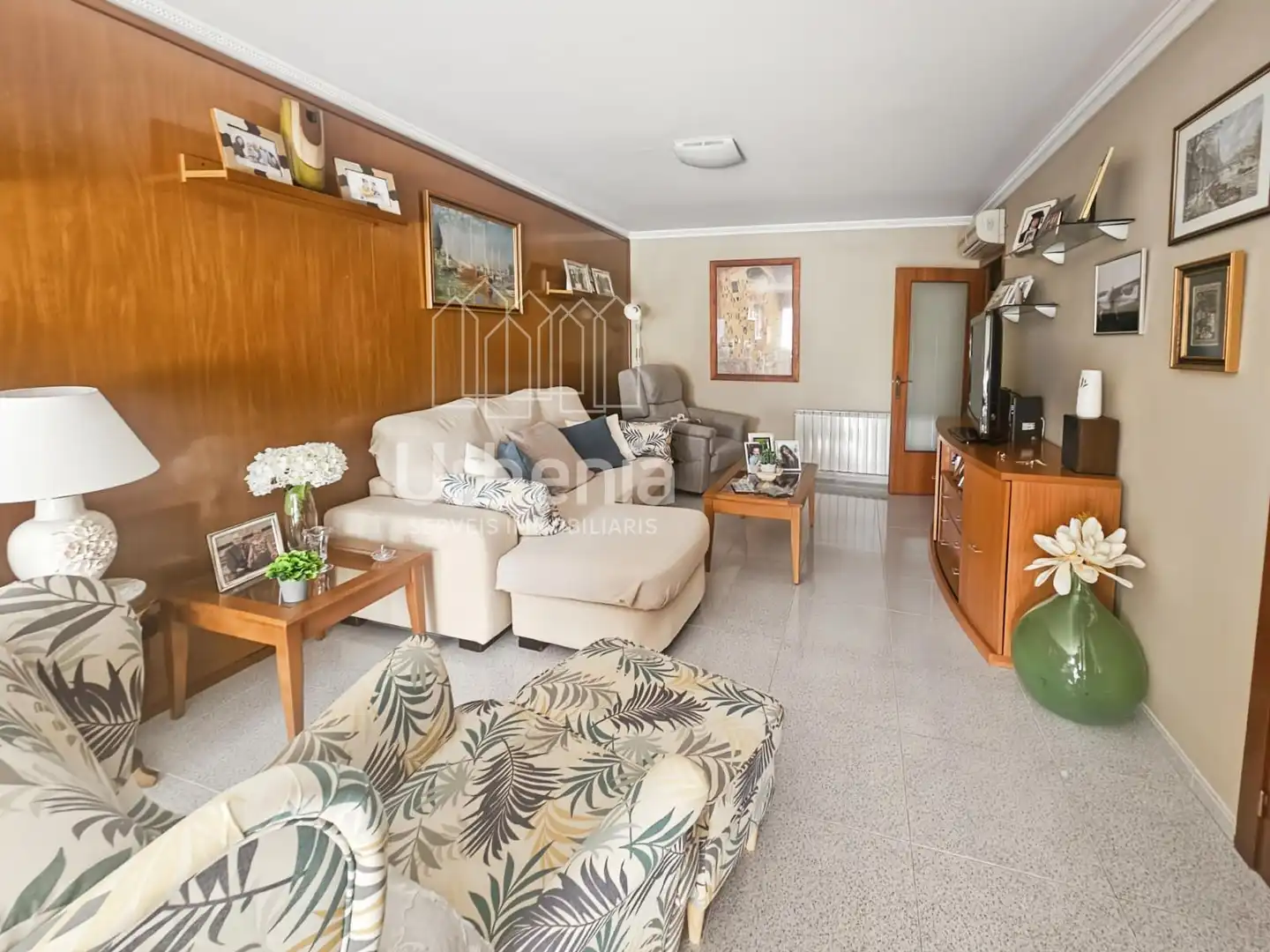 Living room of Attic for sale in Pineda de Mar  with Air Conditioner, Heating and Terrace