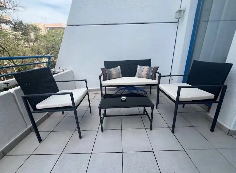 Terrasse von Maisonette zur Miete in Marbella mit Klimaanlage, Heizung und Möbliert
