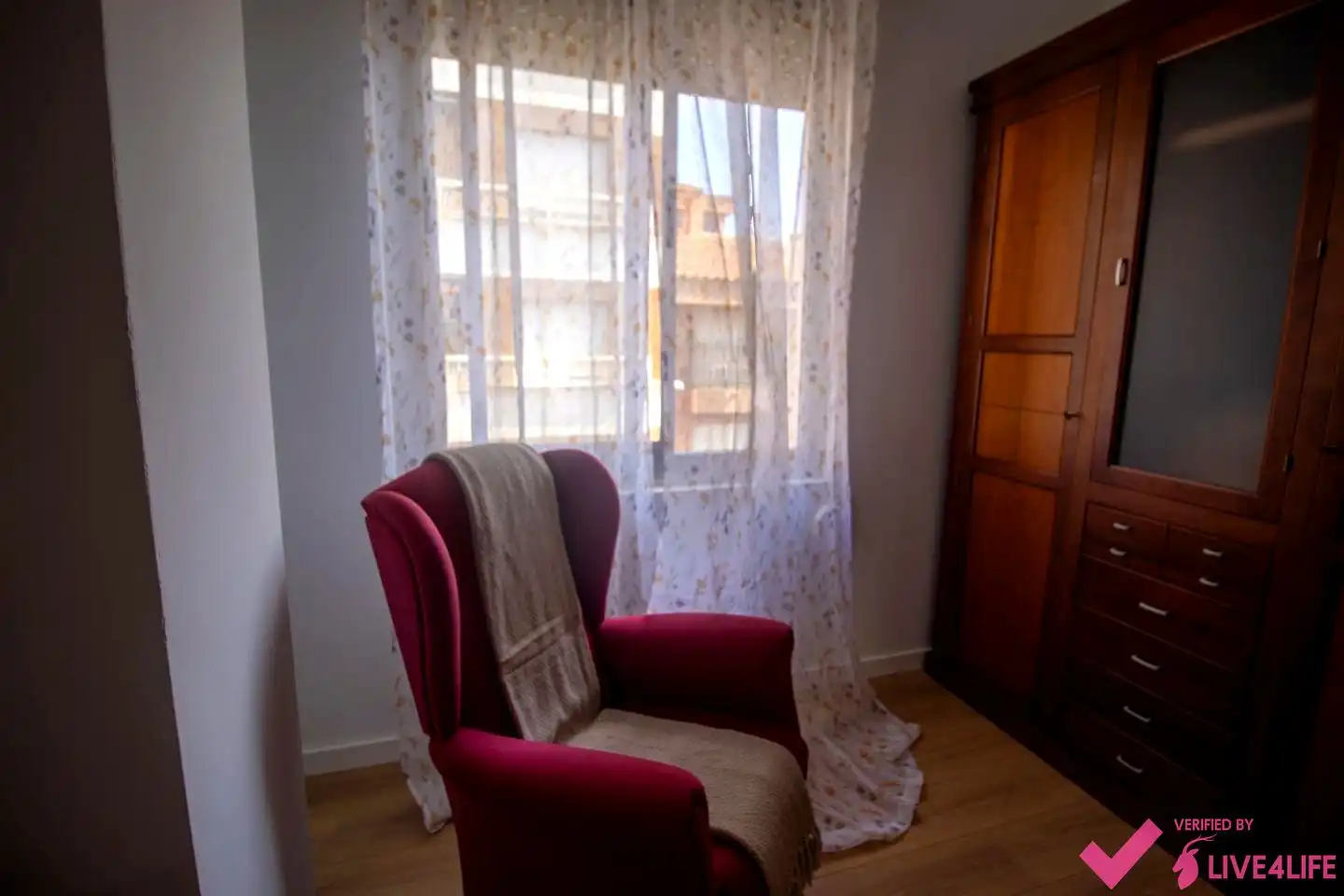 Bedroom of Flat for rent in Godella  with Furnished