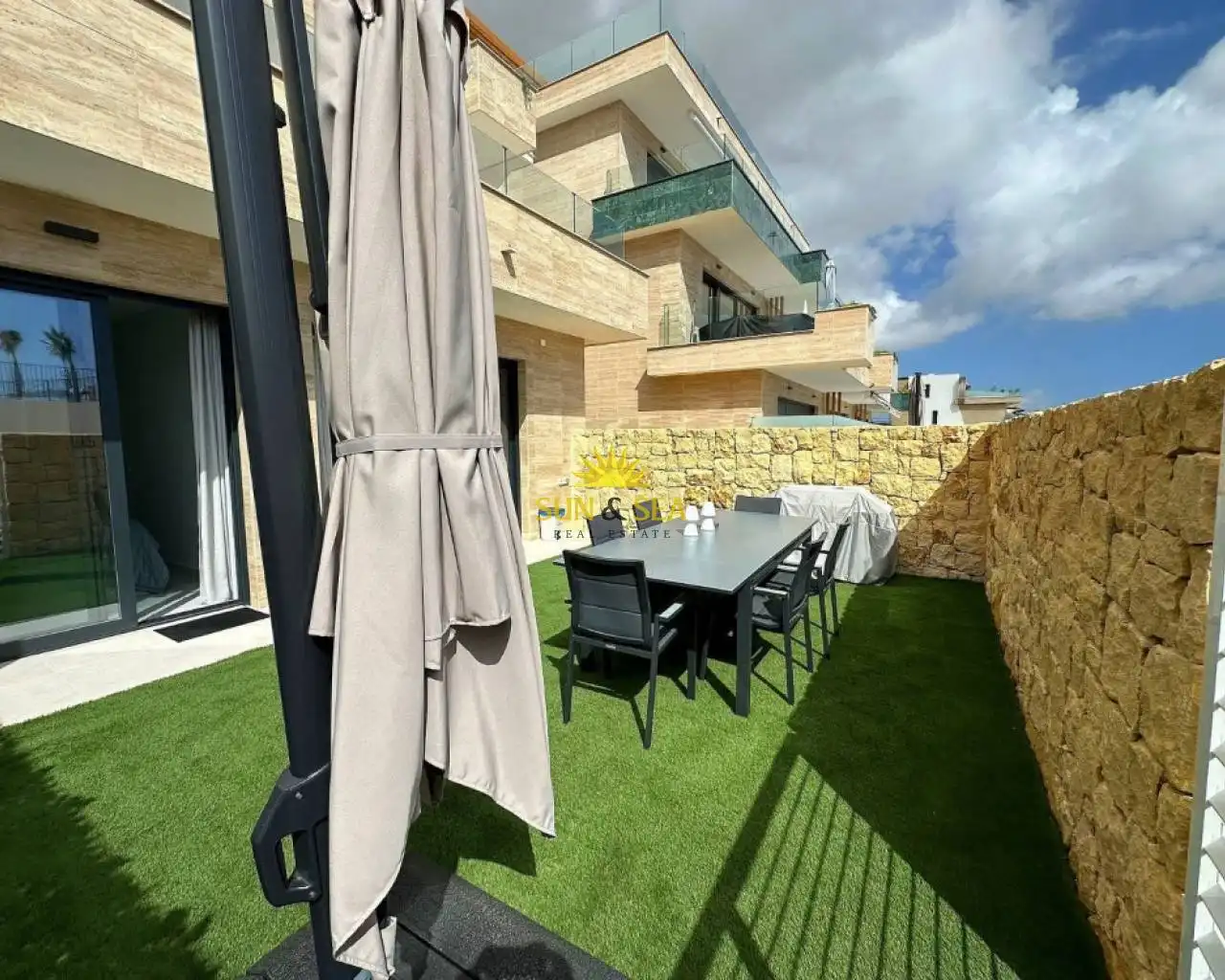 Terraza de Planta baja de alquiler en Finestrat con Aire acondicionado, Calefacción y Terraza