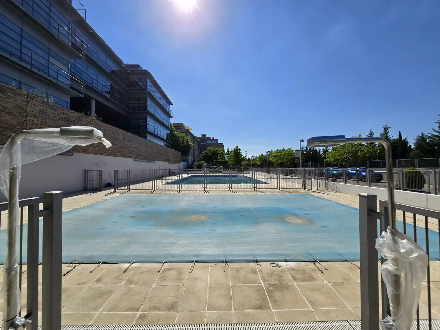 Schwimmbecken von Wohnung zum Verkauf in Madrid mit Klimaanlage, Heizung und Abstellraum