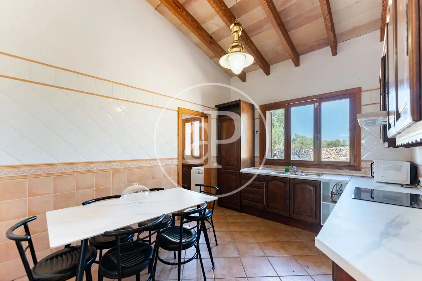Kitchen of Houses for rent in Sencelles  with Air Conditioner, Heating and Private garden