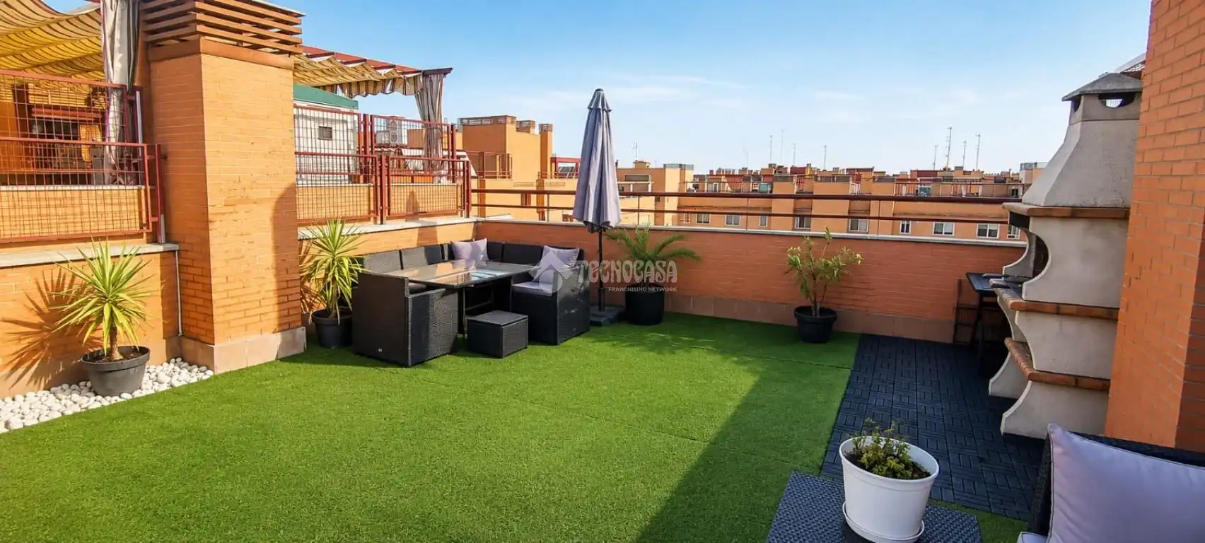 Terraza de Ático en venta en Parla con Aire acondicionado, Calefacción y Terraza