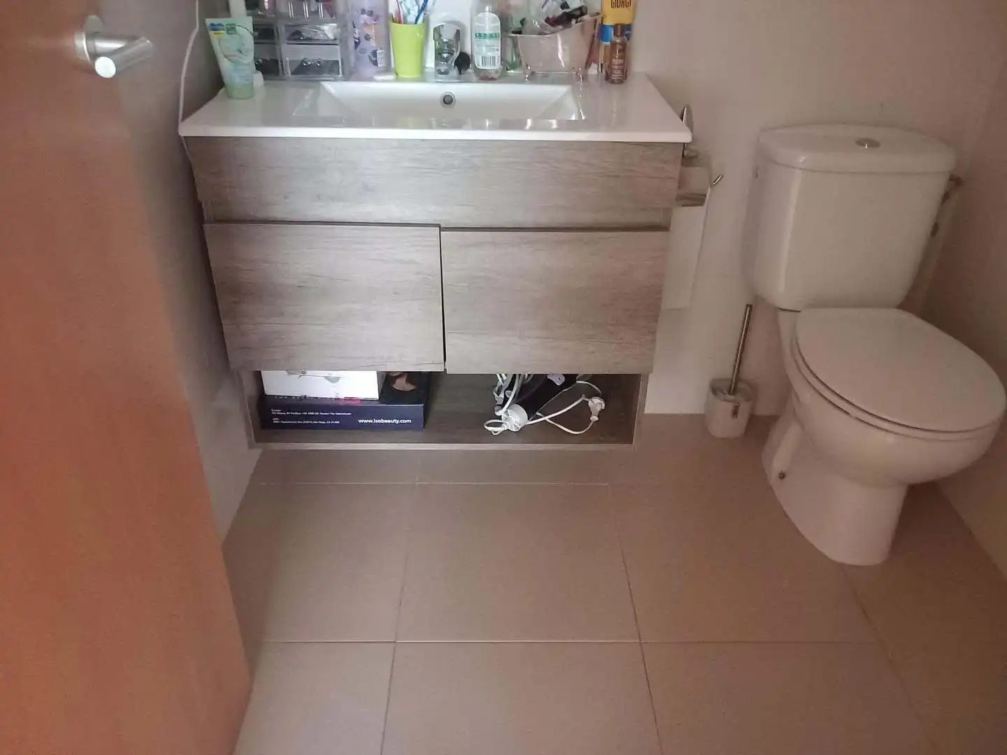 Bathroom of Flat for sale in Lloret de Mar  with Air Conditioner, Terrace and Furnished