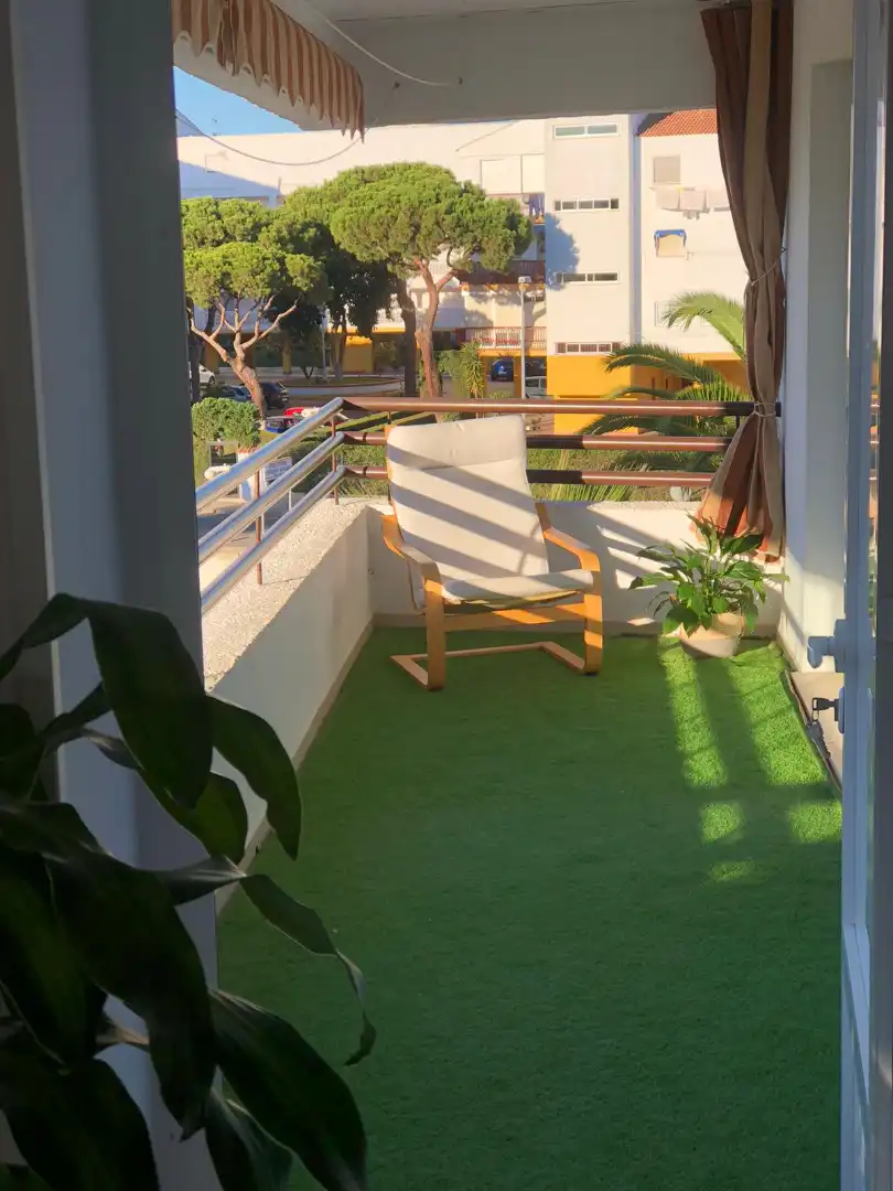 Terraza de Piso en venta en El Portil con Parquet, Terraza y Amueblado