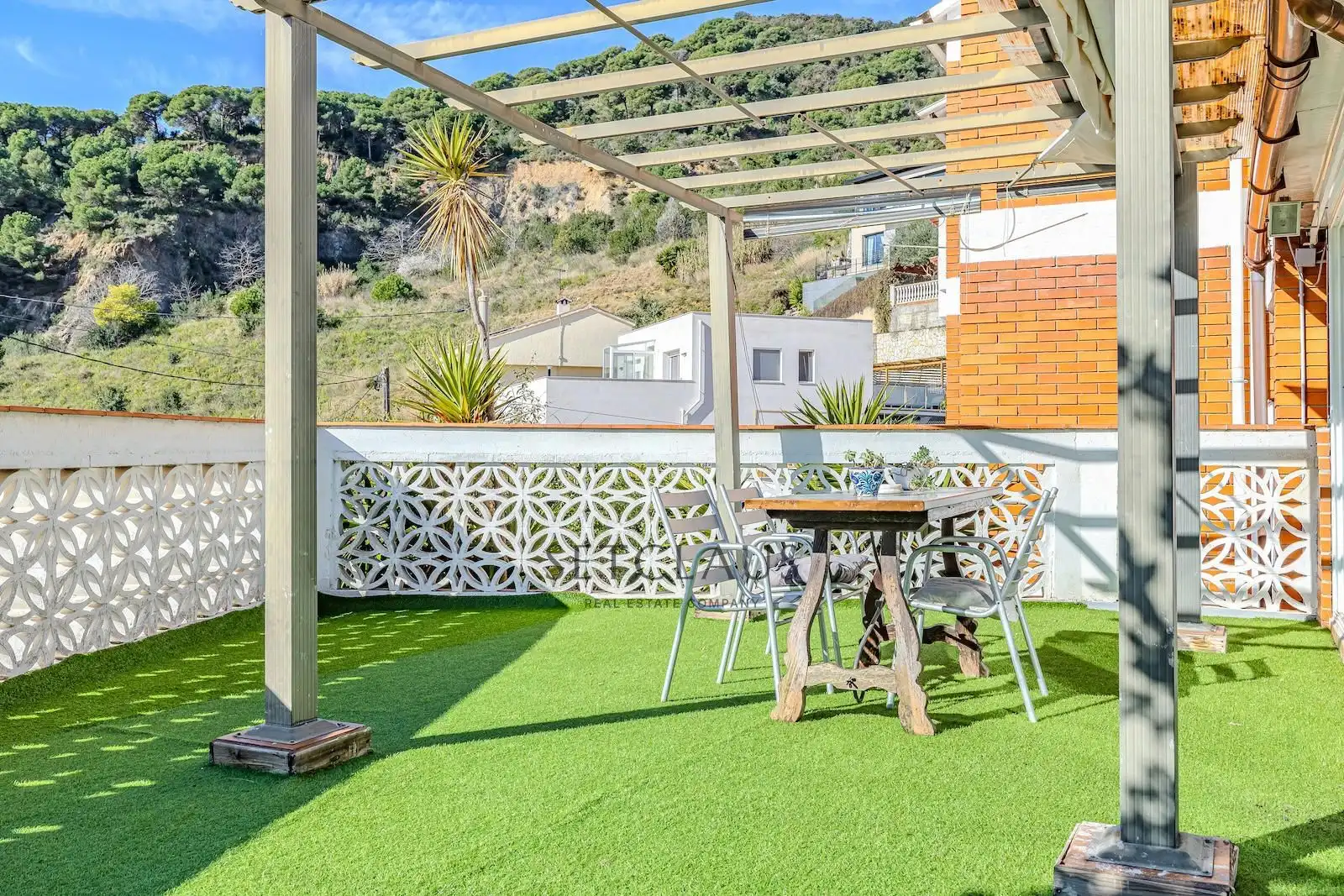 Terrassa de Casa o xalet en venda en Alella amb Aire condicionat, Calefacció i Jardí privat
