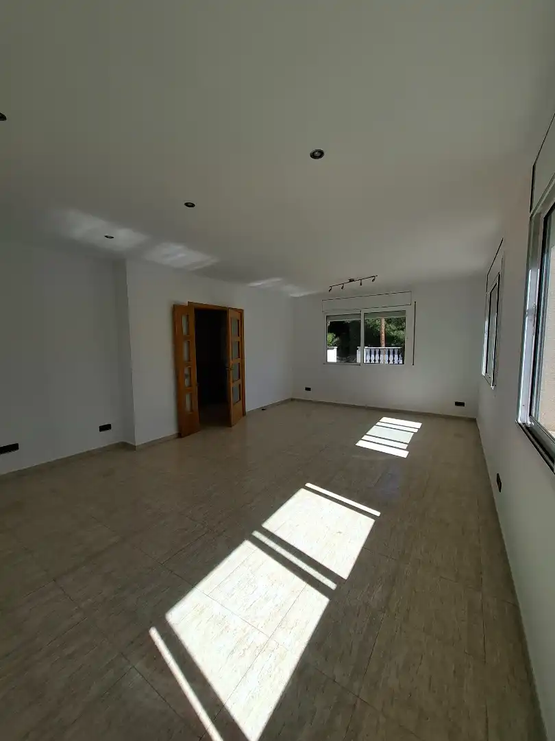 Sala de estar de Casa o chalet en venta en El Pont de Vilomara i Rocafort con Jardín privado, Terraza y Alarma
