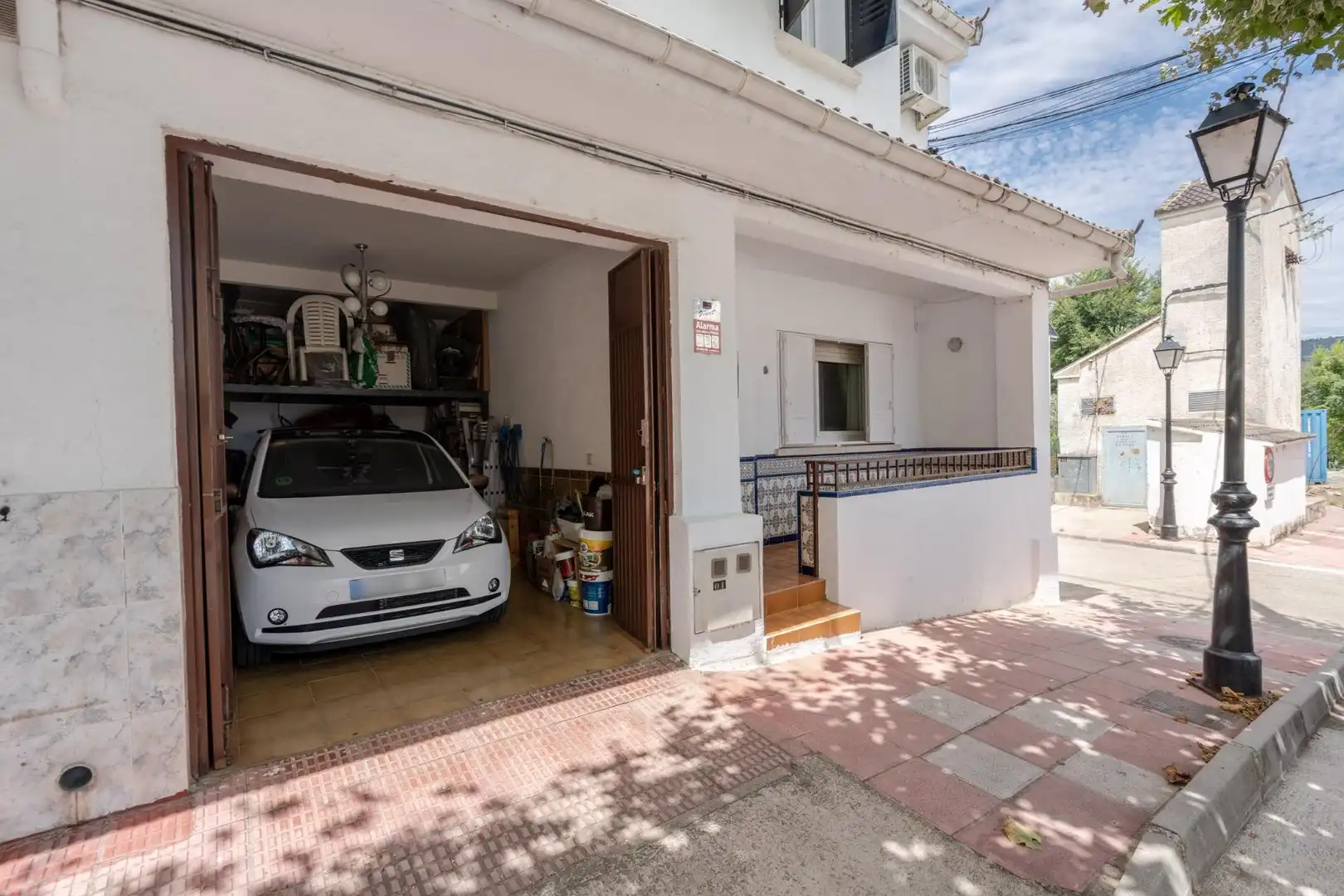 Parking de Casa adosada en venta en El Tiemblo 