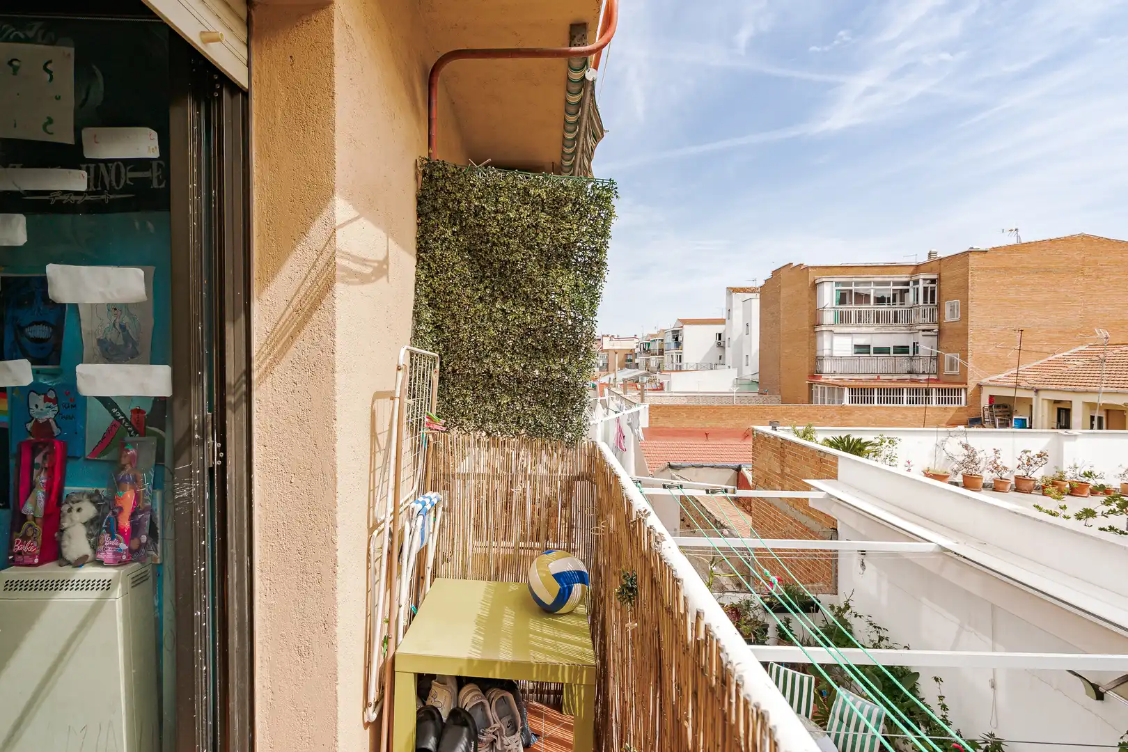 Terrasse von Wohnung zum Verkauf in Madrid mit Privatgarten, Terrasse und Balkon