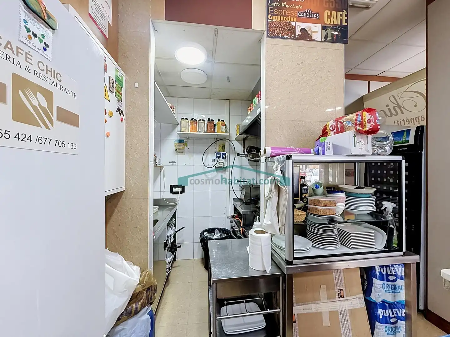 Cocina de Local de alquiler en Valencia