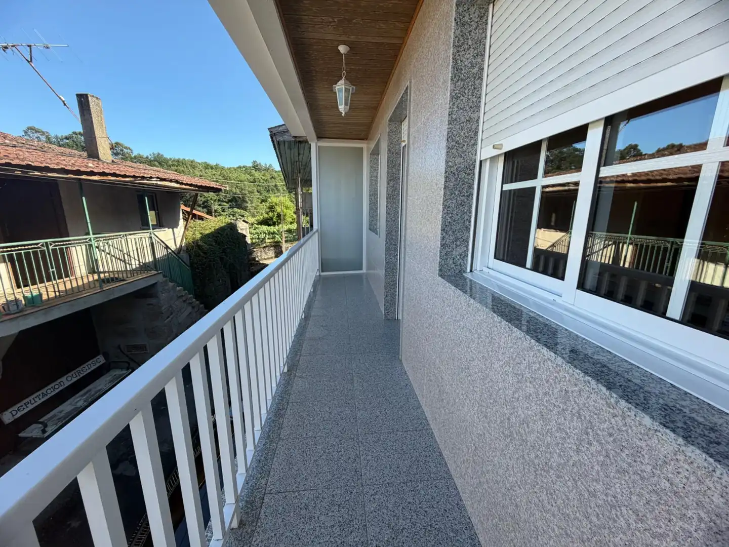 Balcony of Houses for rent in Taboadela  with Furnished and Balcony