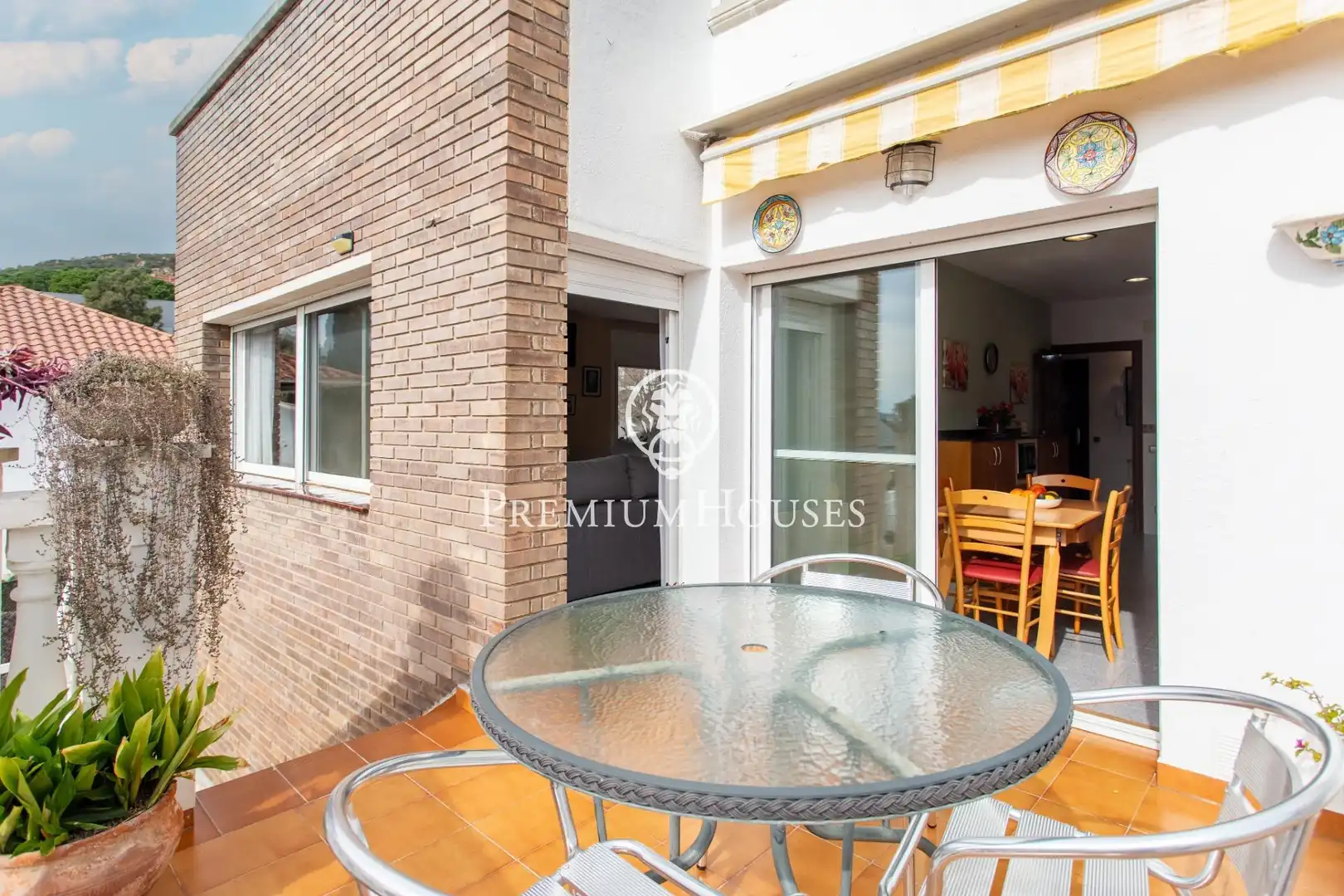 Terraza de Casa o chalet en venta en Badalona con Aire acondicionado, Calefacción y Jardín privado