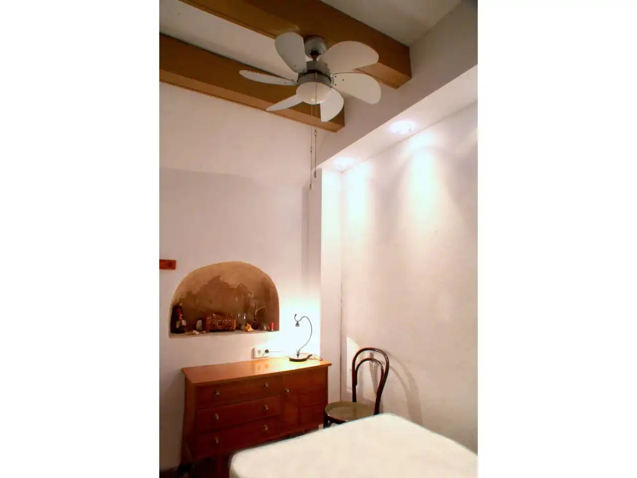 Schlafzimmer von Wohnung zum Verkauf in Eivissa mit Klimaanlage, Möbliert und Balkon