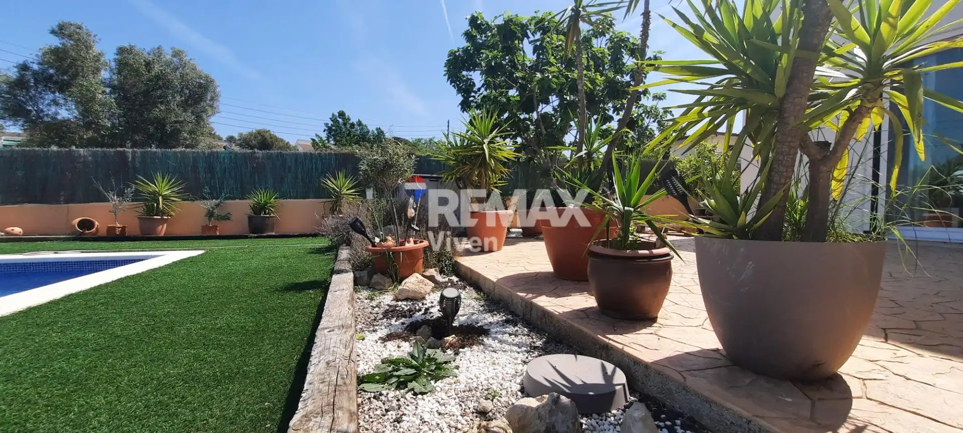 Terraza de Casa o chalet en venta en Canyelles con Aire acondicionado, Calefacción y Jardín privado
