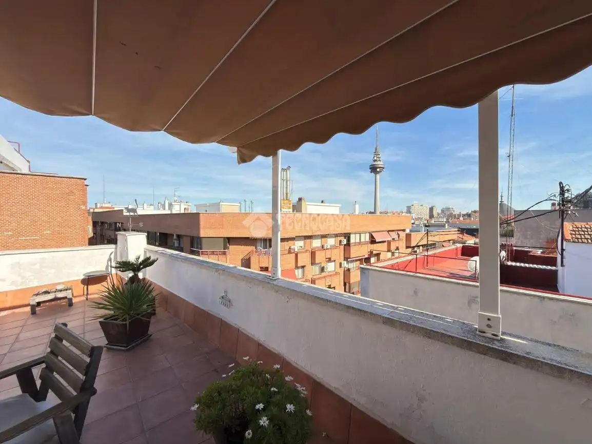Terrace of Attic for sale in Madrid  with Air Conditioner, Parquet flooring and Terrace