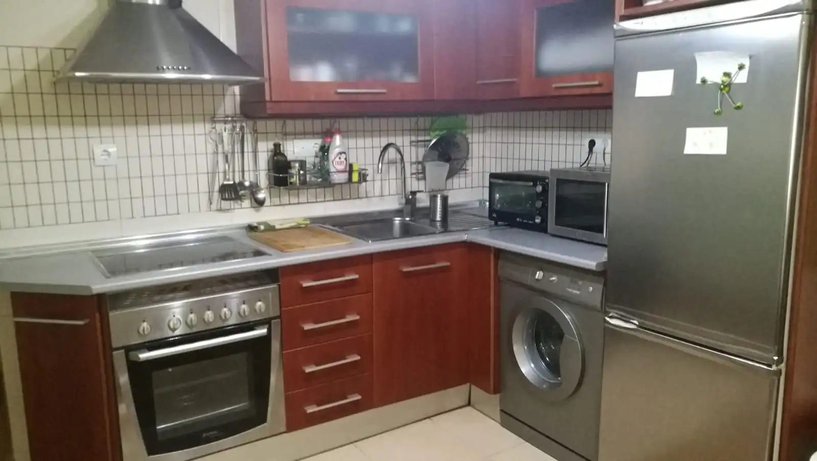Küche von Wohnung zur Miete in Granada mit Möbliert