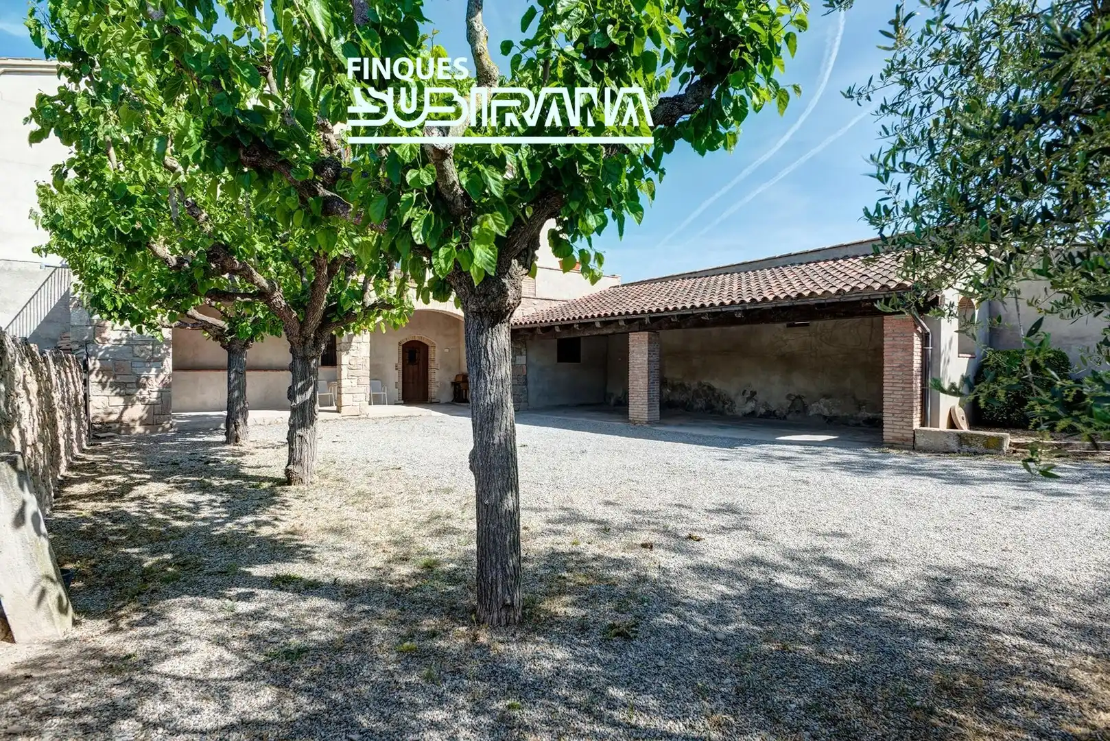 Vista exterior de Finca rústica en venta en Igualada con Calefacción, Jardín privado y Terraza