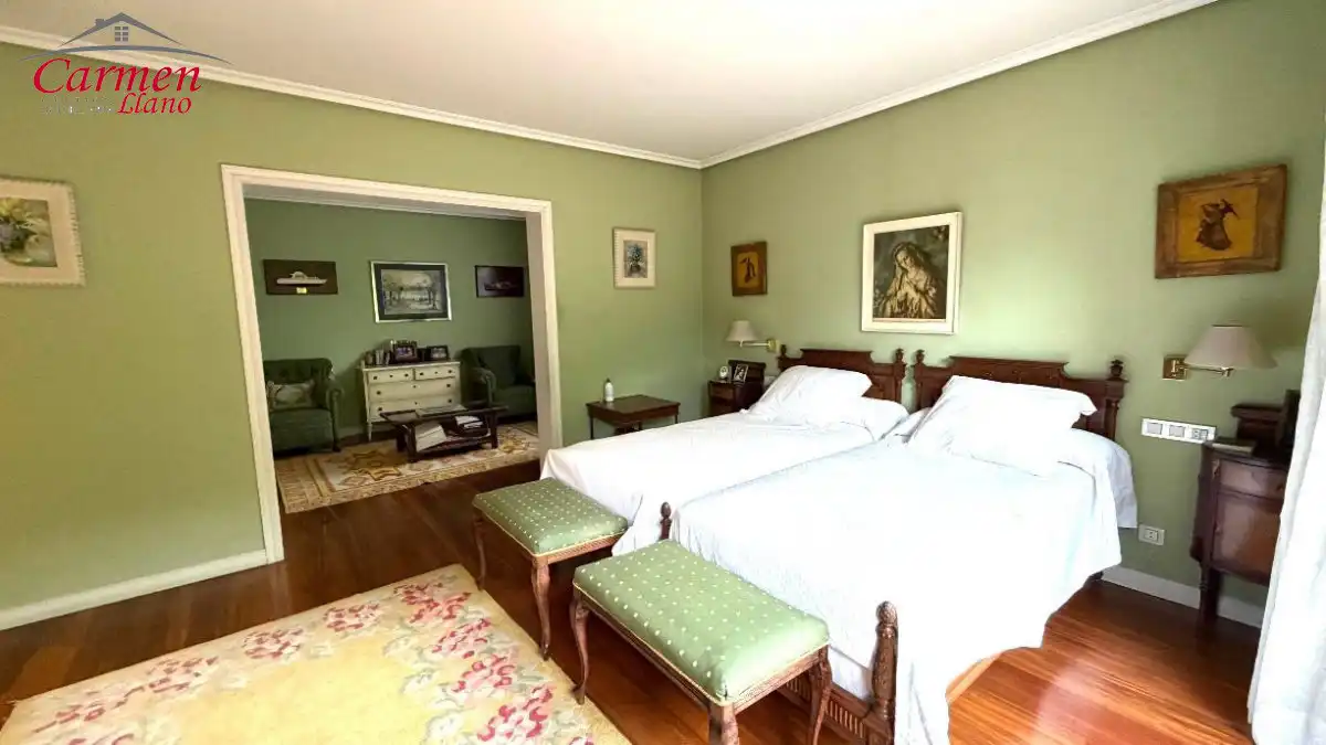 Bedroom of Detached homes for sale in Getxo   with Heating, Private garden and Storage room