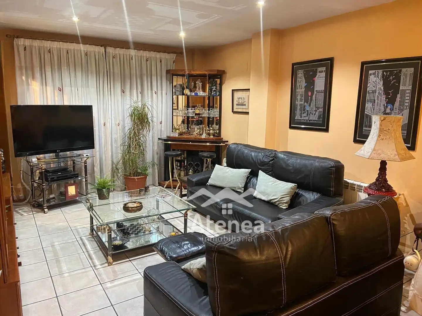 Living room of Houses for sale in Albacete  with Air Conditioner, Heating and Private garden