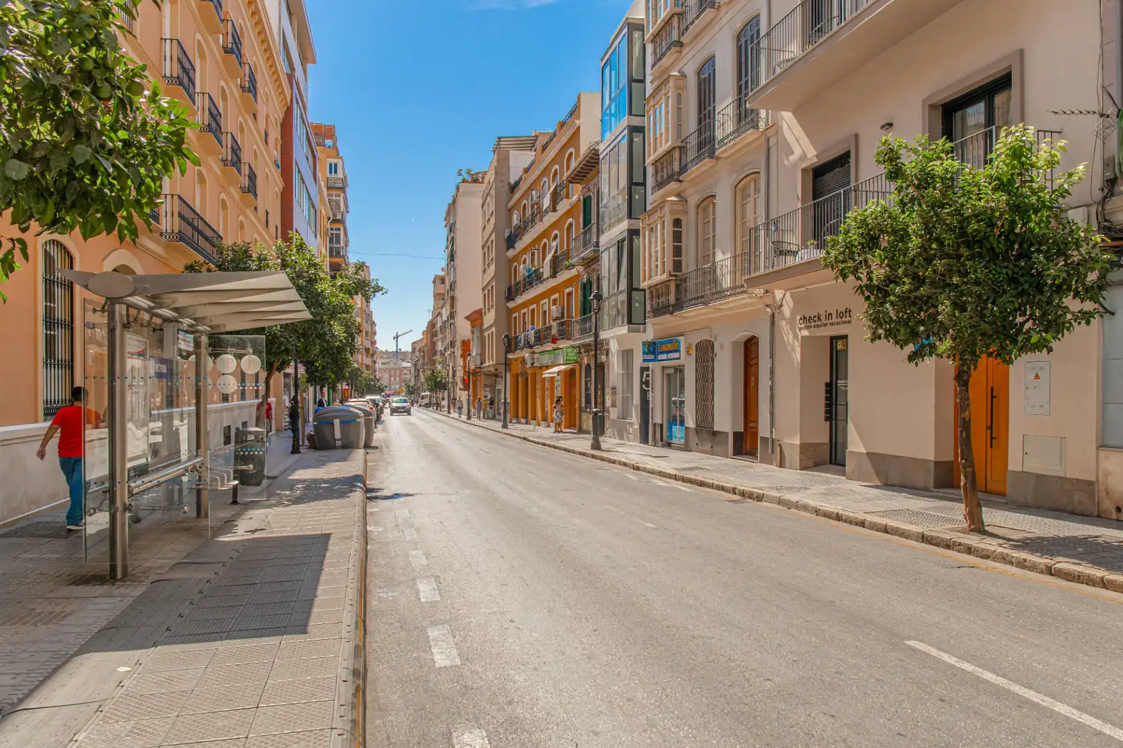 Exterior view of Flat for share in Málaga  with Air Conditioner, Heating and Furnished