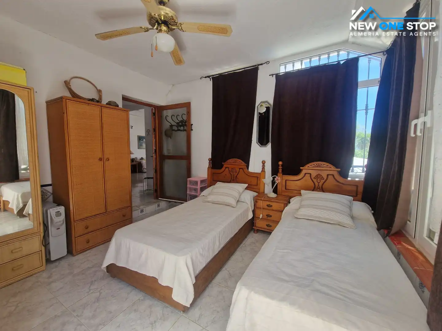 Bedroom of Houses for sale in Mojácar  with Air Conditioner, Terrace and Storage room
