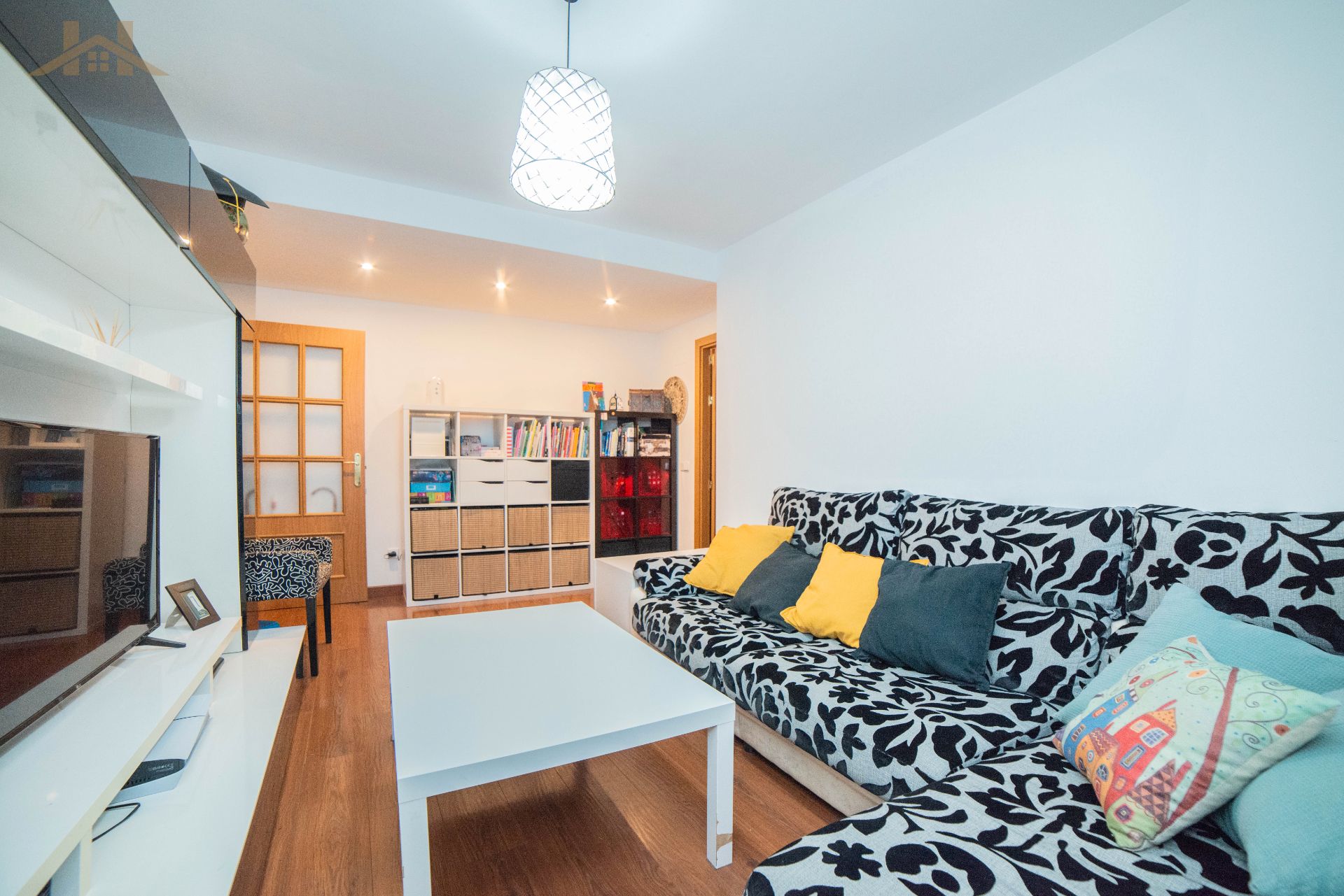 Living room of Flat for sale in El Álamo  with Air Conditioner, Heating and Furnished