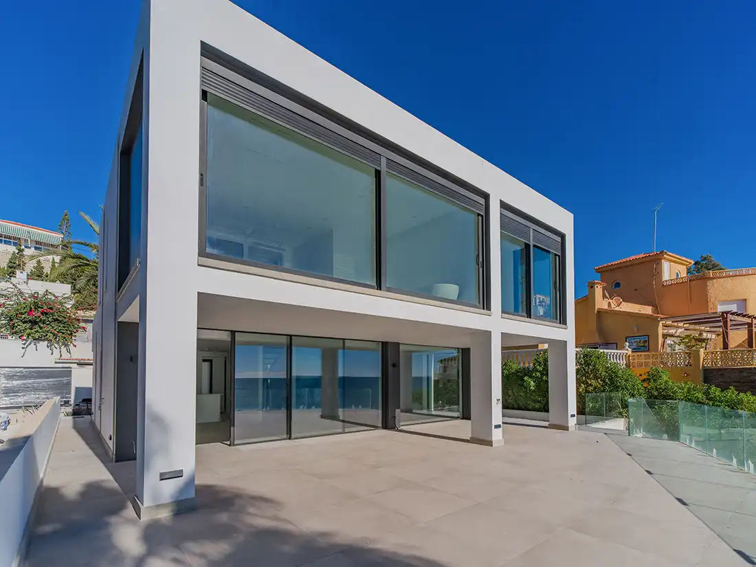 Exterior view of Houses for sale in El Campello  with Air Conditioner, Heating and Private garden