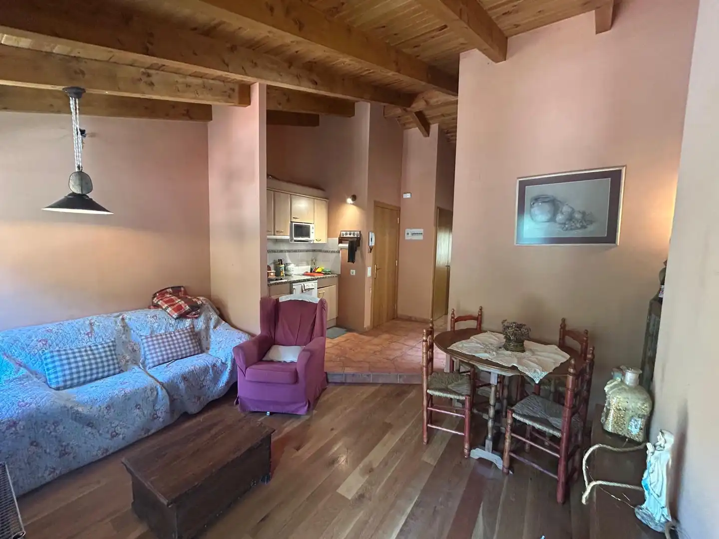Wohnzimmer von Wohnungen zum Verkauf in Setcases mit Möbliert