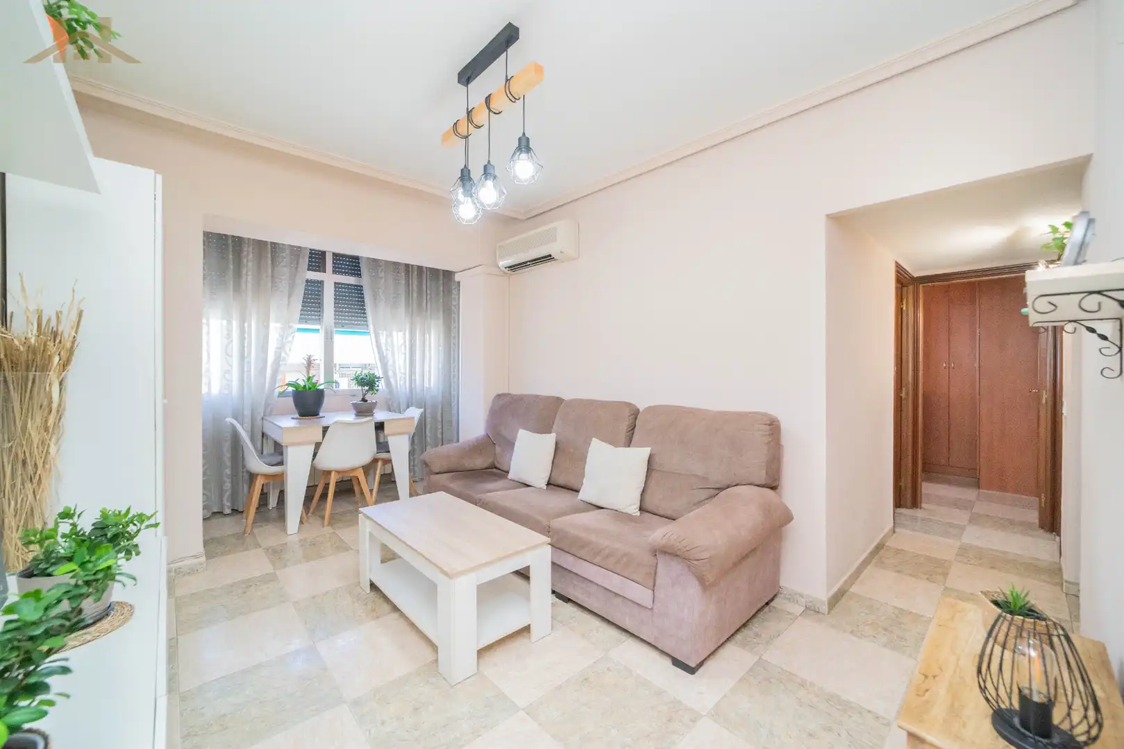 Sala de estar de Piso en venta en Leganés con Aire acondicionado, Calefacción y Amueblado