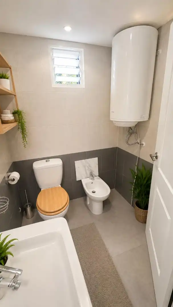 Baño de Planta baja en venta en Estepona con Terraza
