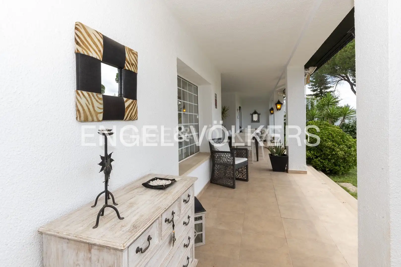 Terraza de Casa o chalet en venta en Sant Cugat del Vallès con Aire acondicionado, Calefacción y Jardín privado