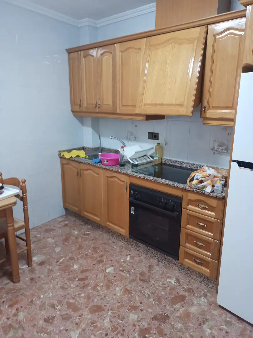 Kitchen of Flat for rent in Elche / Elx  with Air Conditioner and Furnished