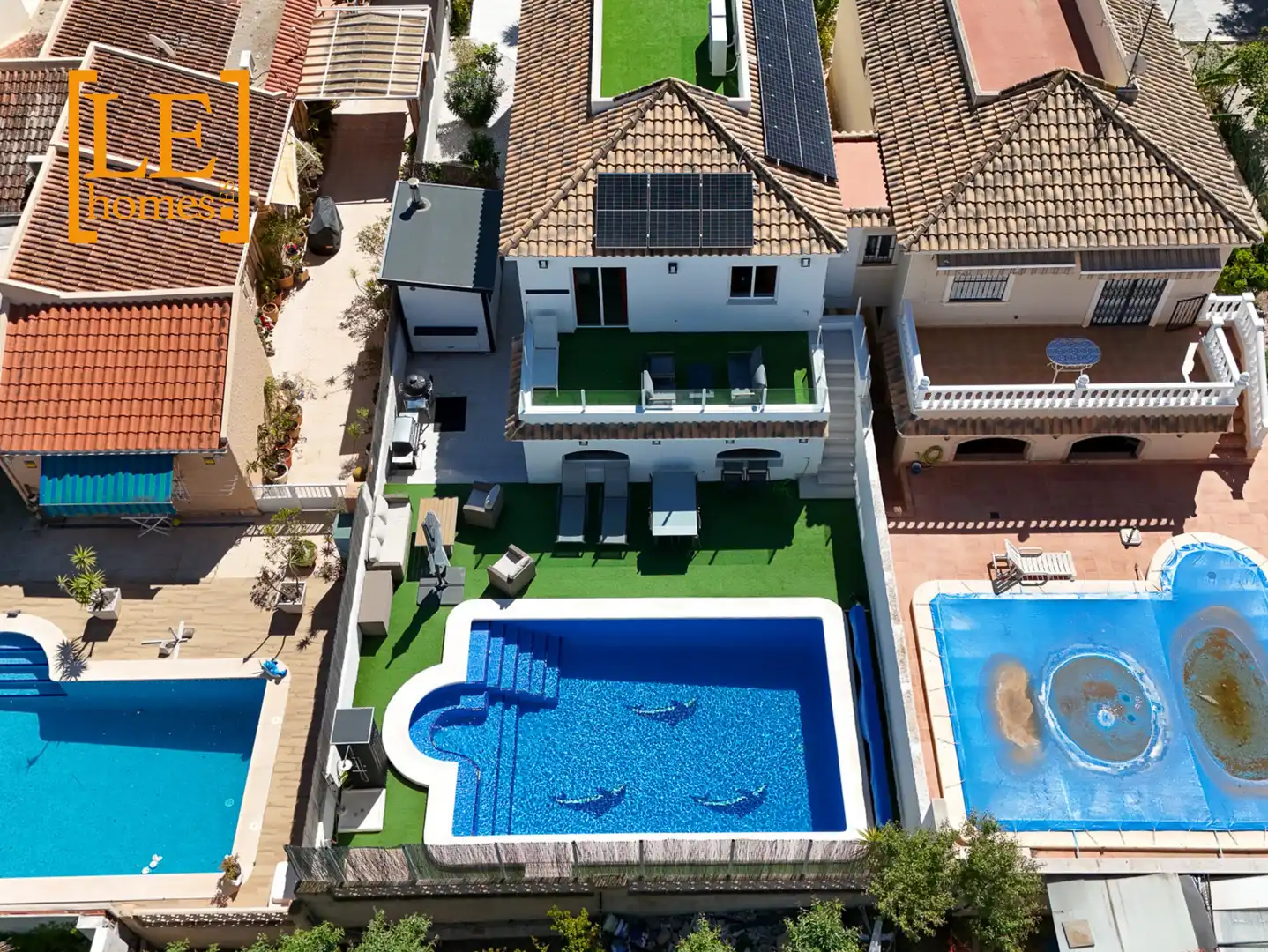 Piscina de Casa o chalet en venta en Torrevieja con Aire acondicionado, Calefacción y Jardín privado