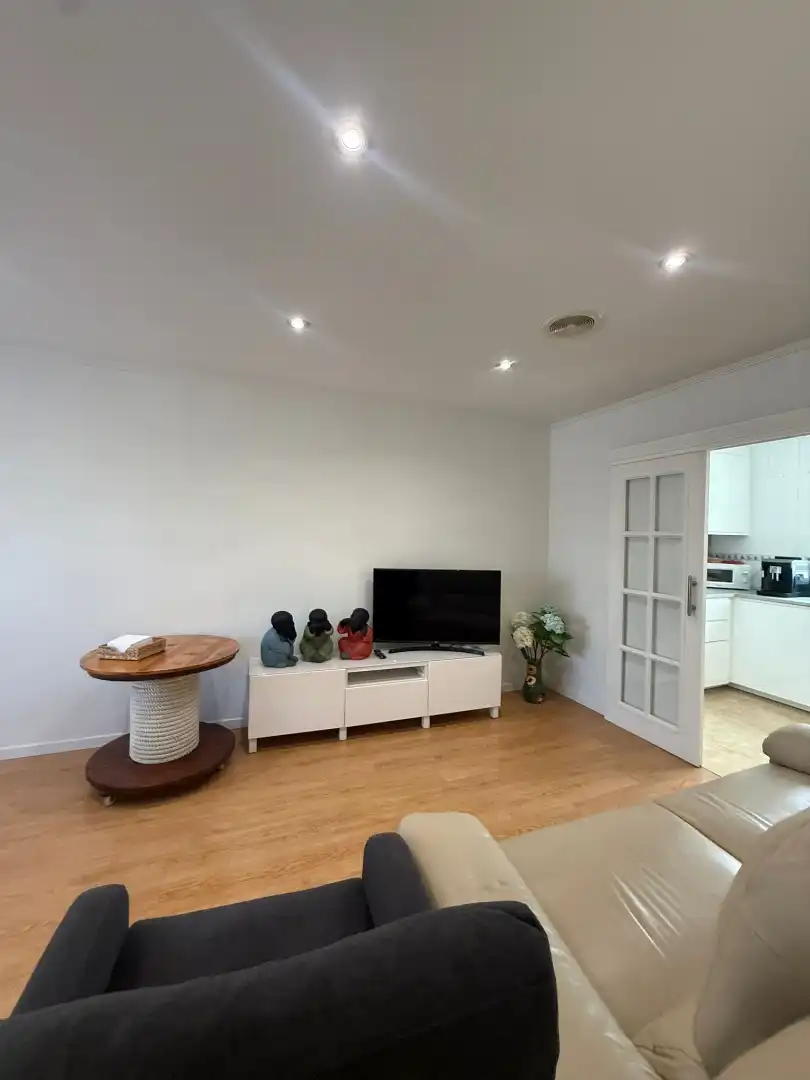 Sala de estar de Casa adosada en venta en Alcantarilla con Aire acondicionado, Calefacción y Parquet
