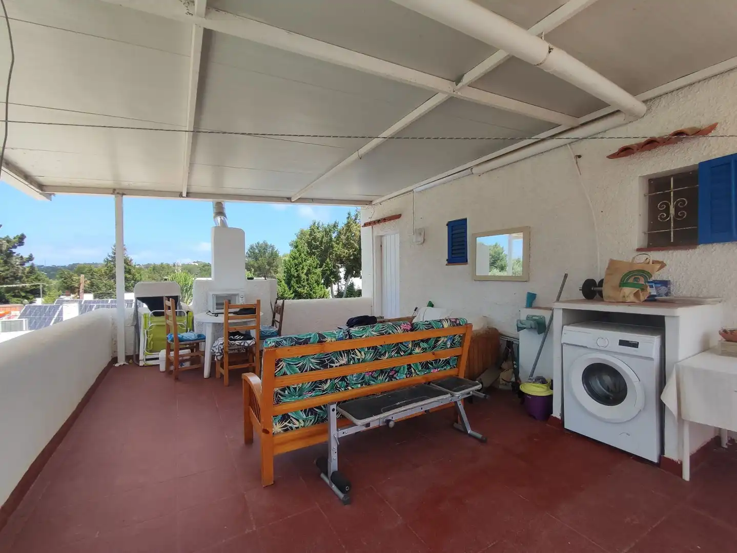 Terrassa de Casa o xalet en venda en Sant Josep de sa Talaia amb Aire condicionat, Calefacció i Terrassa