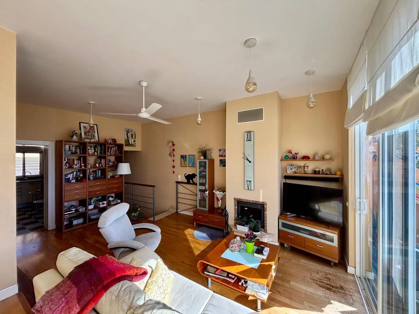 Sala de estar de Ático en venta en Güímar con Parquet, Terraza y Balcón
