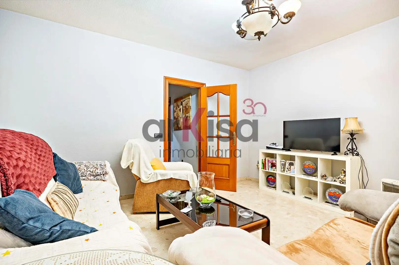 Sala d'estar de Pis en venda en El Ejido amb Aire condicionat
