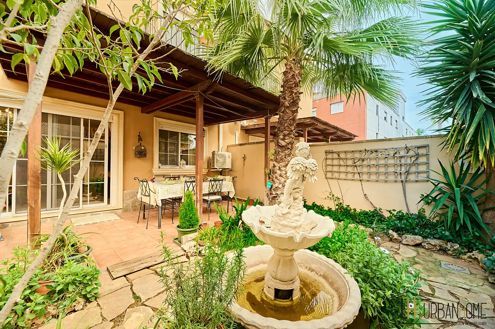 Terraza de Casa adosada en venta en Rocafort con Aire acondicionado, Calefacción y Balcón