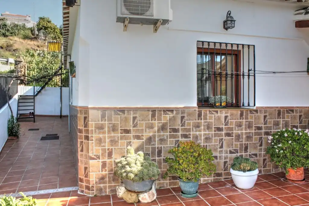 Jardín de Finca rústica en venta en Benamargosa con Aire acondicionado, Jardín privado y Terraza