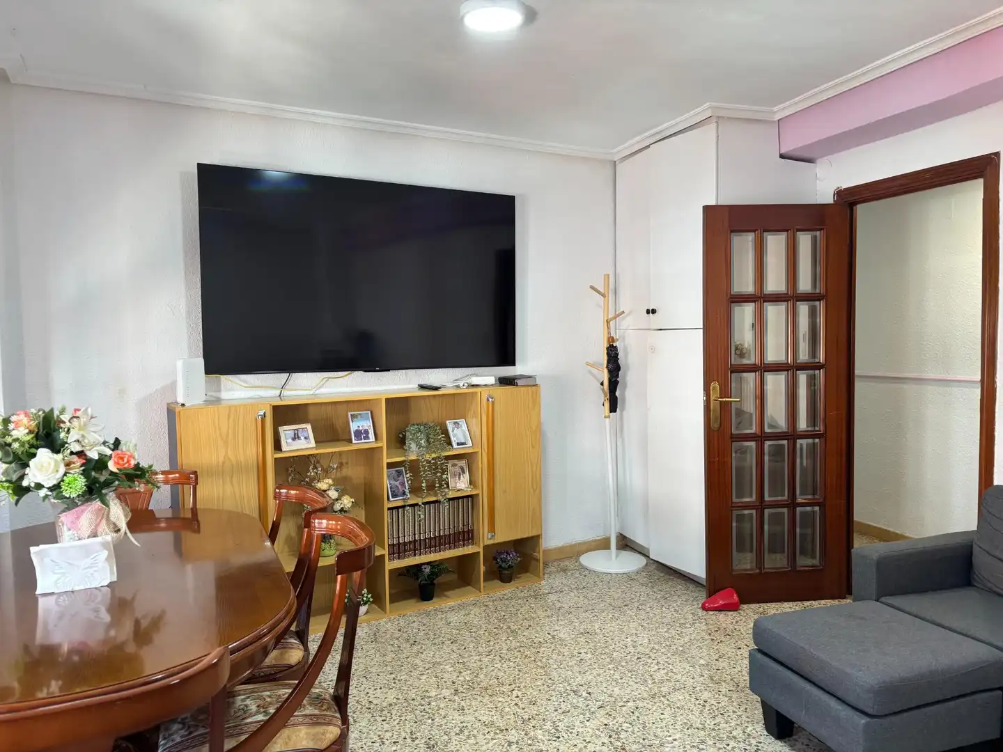 Sala de estar de Piso en venta en Zaragoza con Aire acondicionado, Calefacción y Amueblado