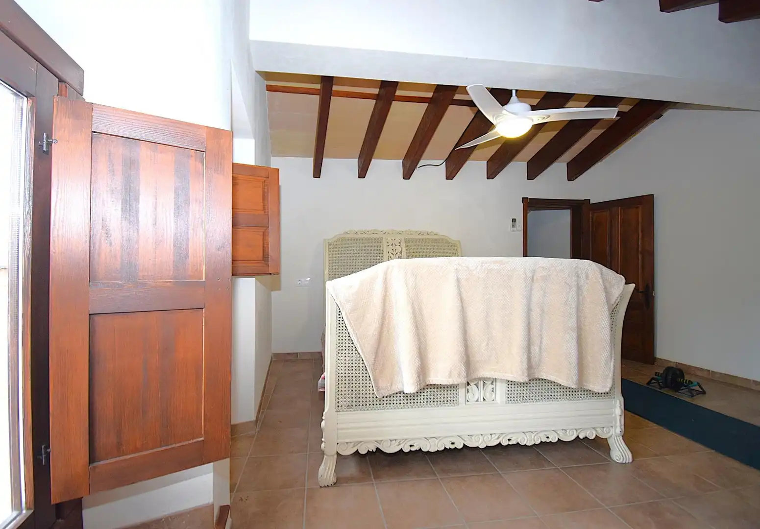 Schlafzimmer von Einfamilien-Reihenhaus zum Verkauf in Muro mit Klimaanlage, Terrasse und Möbliert