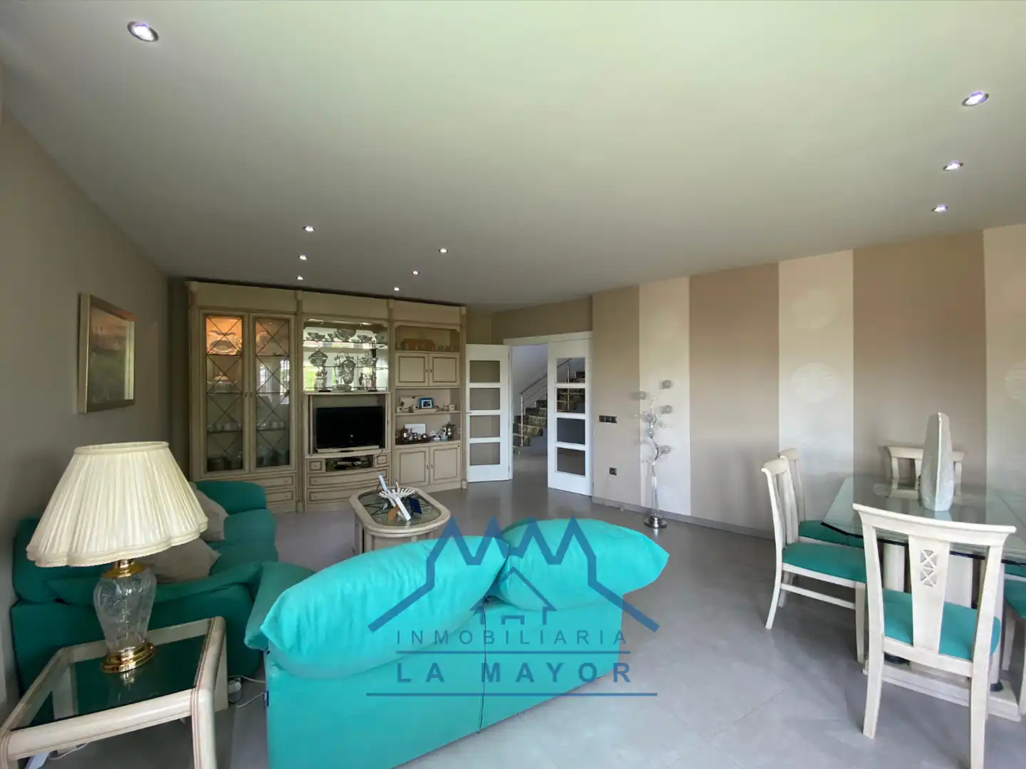 Living room of Houses for sale in Ciudad Real  with Air Conditioner, Private garden and Terrace