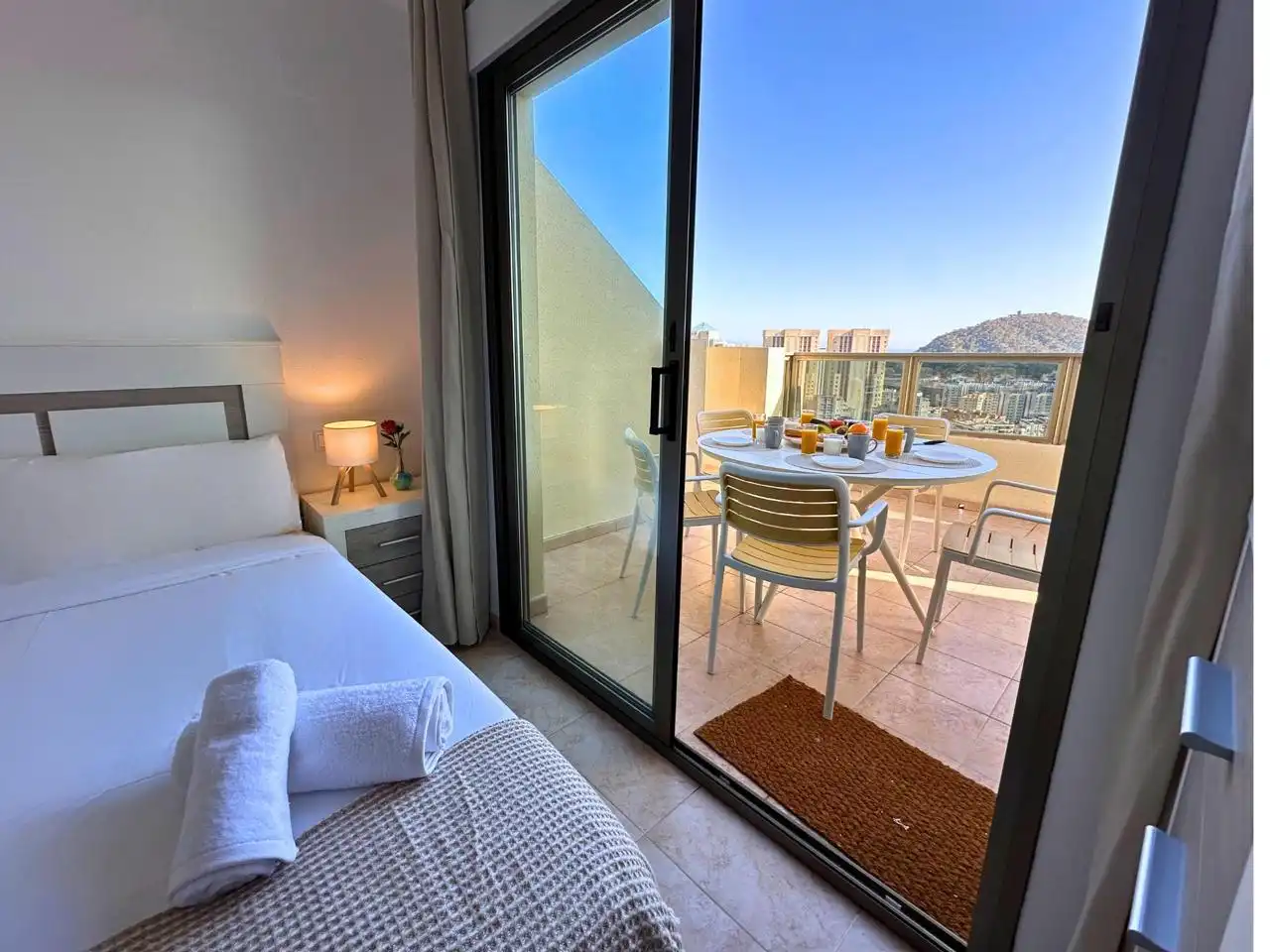 Terraza de Piso en venta en Villajoyosa / La Vila Joiosa con Aire acondicionado, Terraza y Amueblado