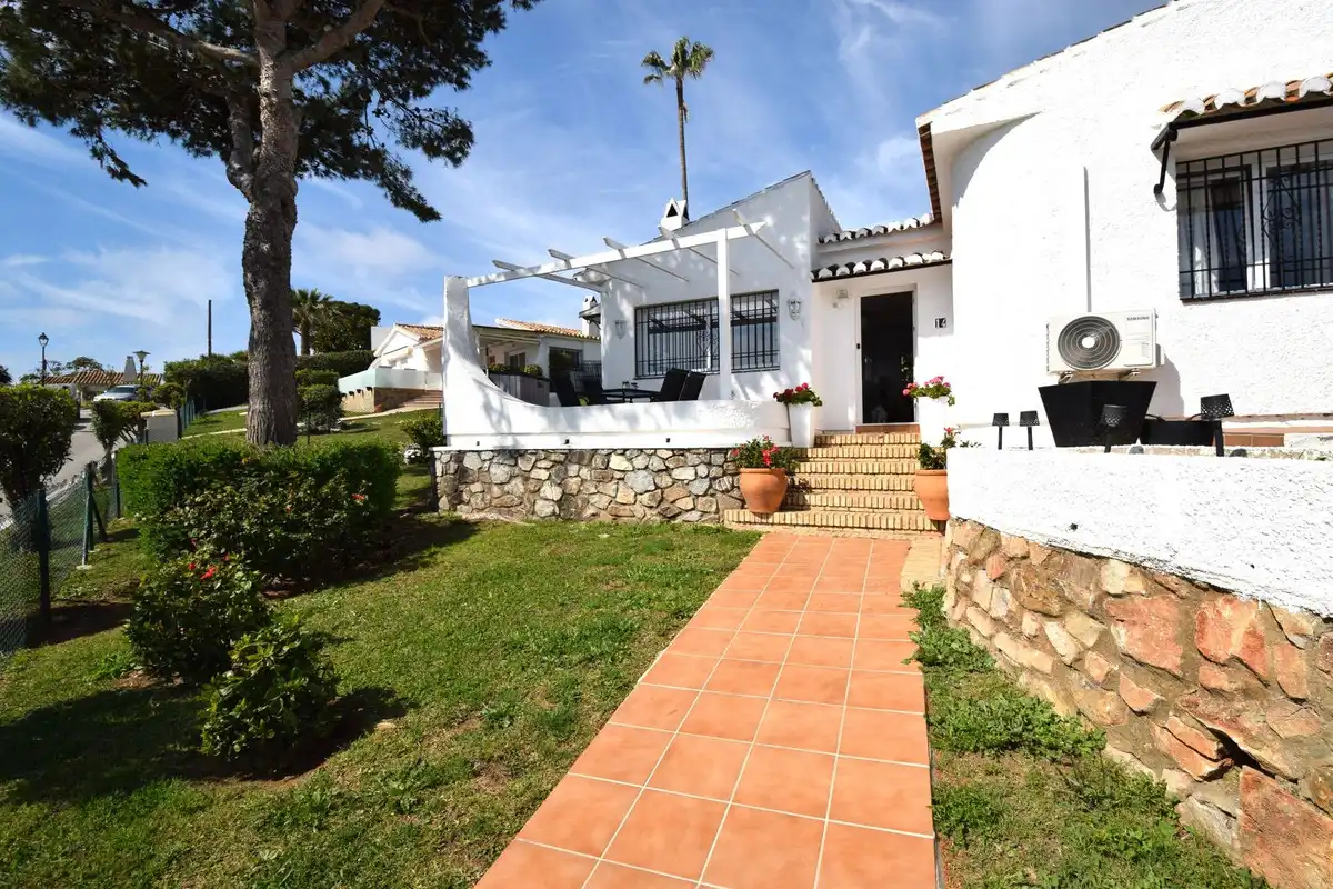 Jardín de Casa o chalet en venta en Mijas con Aire acondicionado, Calefacción y Jardín privado