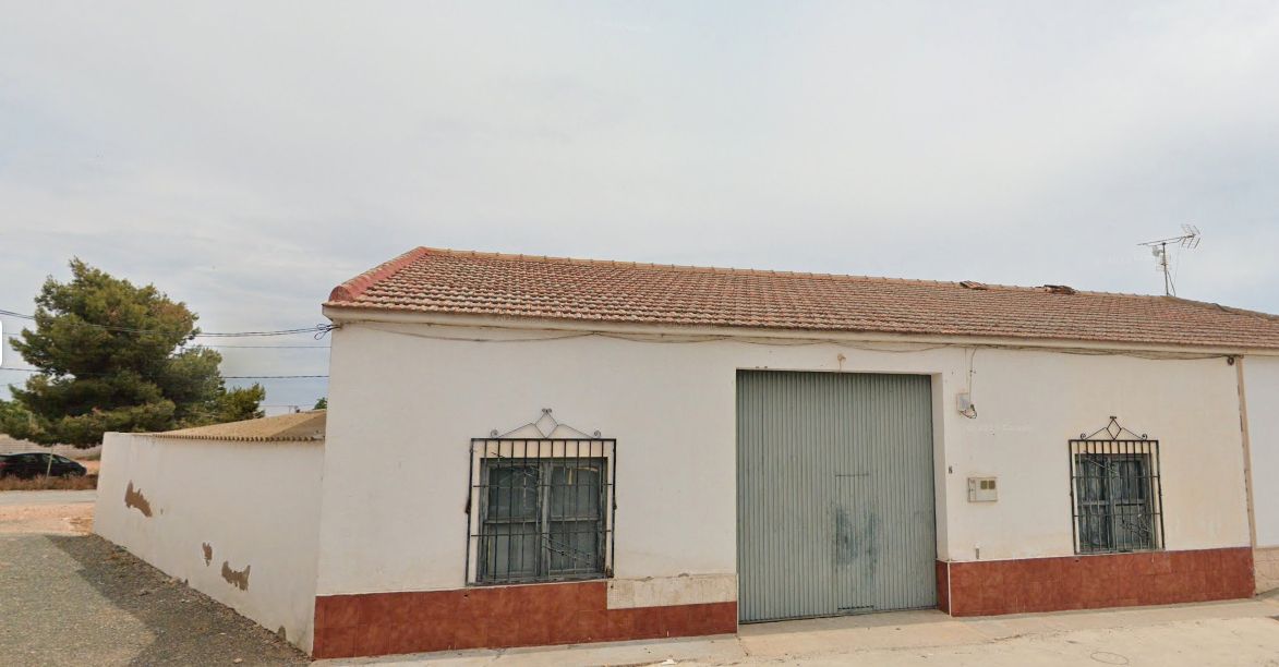 Vista exterior de Nau industrial en venda en San Javier