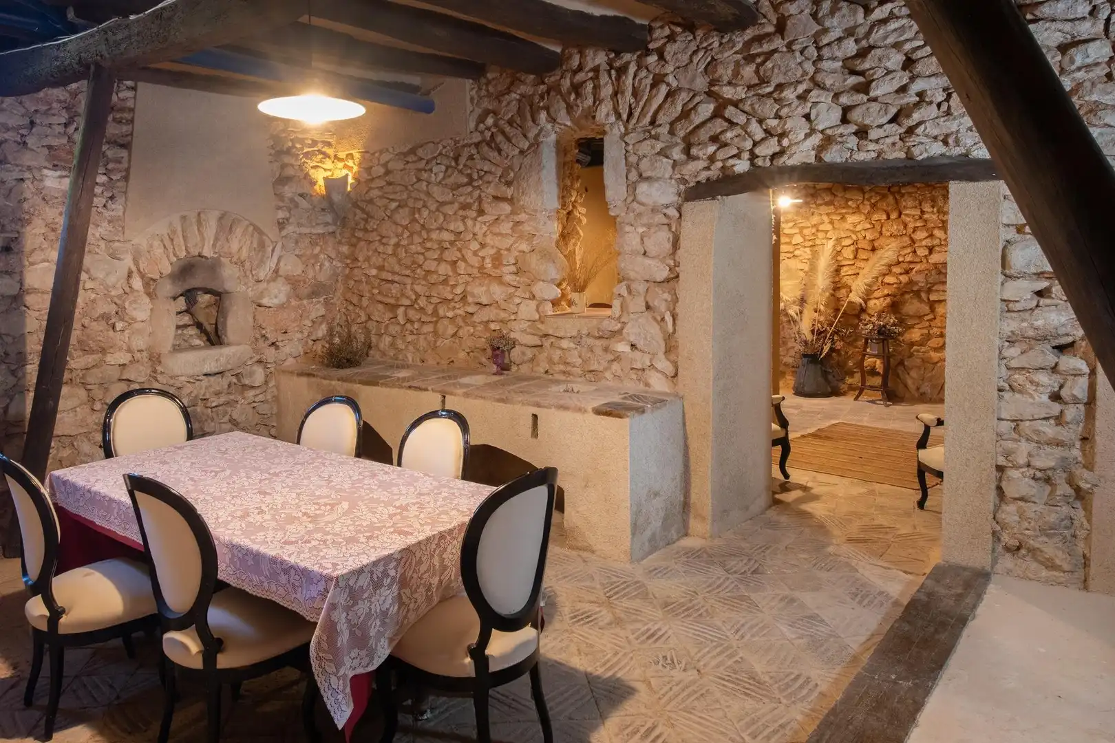 Casa rústica amb terrassa en venda a Sant Jaume dels Domenys, imagen 11