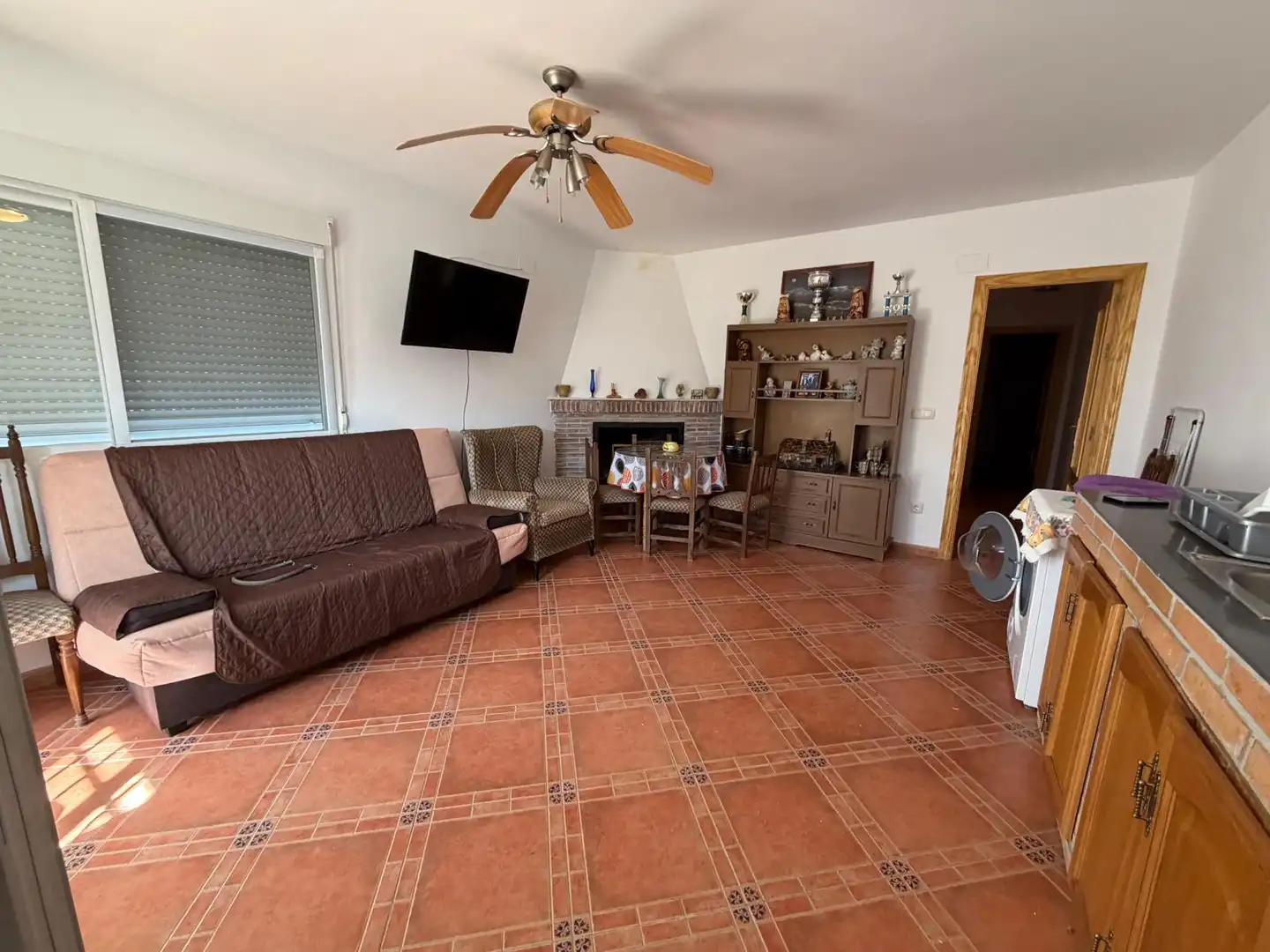Sala de estar de Finca rústica en venta en Iznalloz