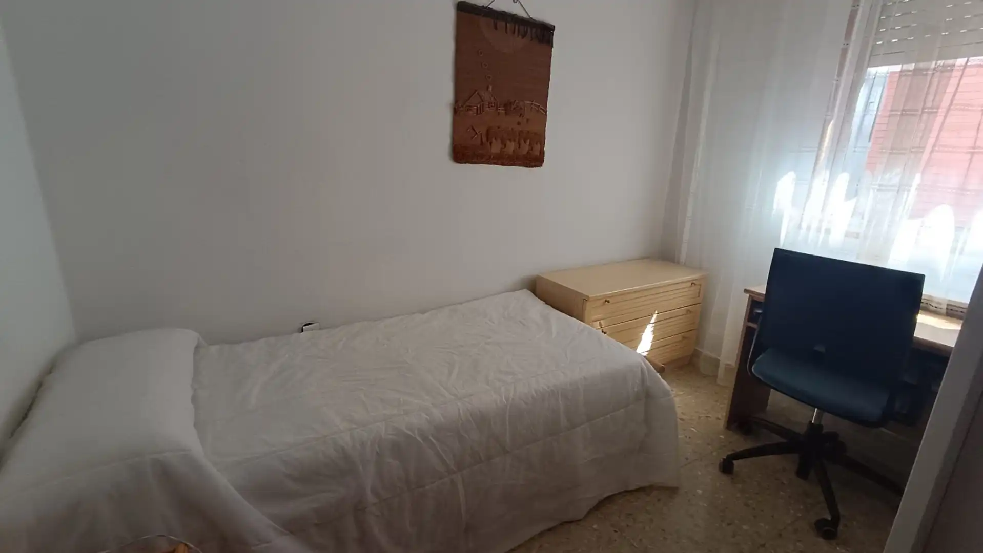 Bedroom of Flat for rent in Ciudad Real  with Furnished